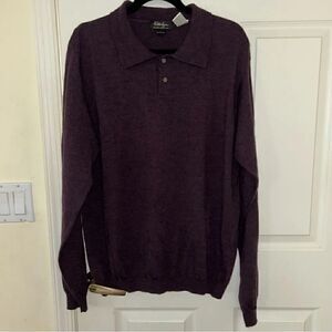Walter Hagen Golf Merino Wool Pullover Sweater